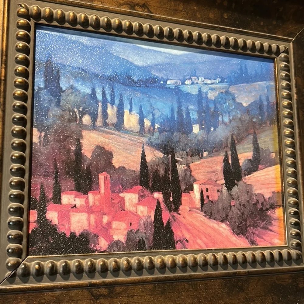 Philip Craig Tuscan Valley Framed Art